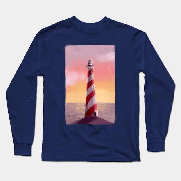 El Faro Long Sleeve T-Shirt by vero.e.a